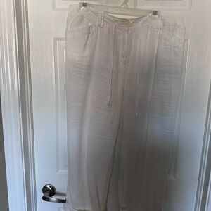 Jones New York Sport White Casual Pants